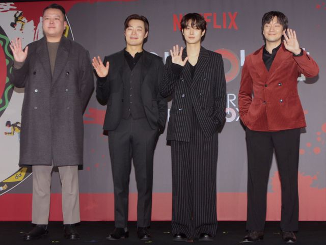 ネトフリ韓ドラ「殺人者のパラドックス」製作発表会（4枚目）