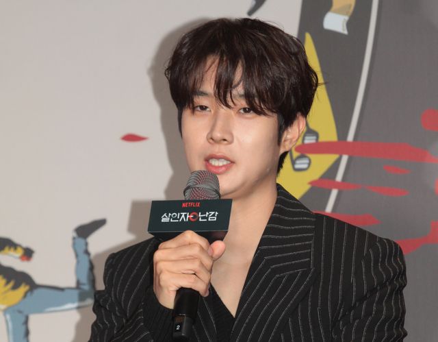 ネトフリ韓ドラ「殺人者のパラドックス」製作発表会（9枚目）