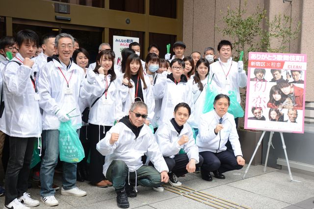 窪田正孝が参加！映画『初恋』歌舞伎町クリーンイベント（8枚目）