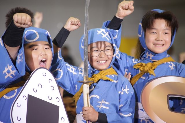 映画『忍たま乱太郎 夏休み宿題大作戦!の段』公開授業フォトギャラリー（8枚目）