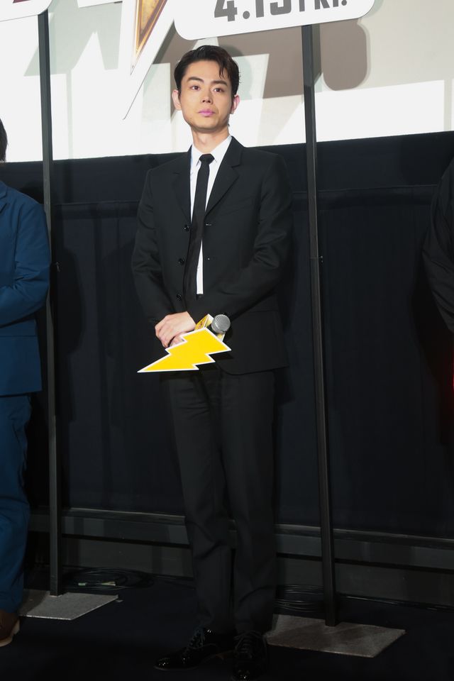 菅田将暉、緒方恵美らが登壇！『シャザム！』日本語吹替版完成披露舞台あいさつ（4枚目）