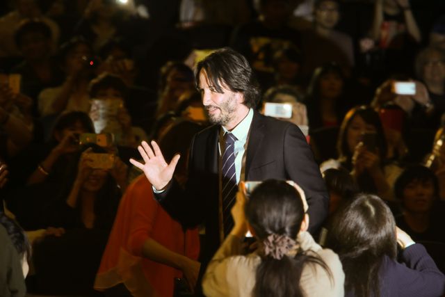 キアヌ・リーヴス、あの鐘を鳴らす！『ジョン・ウィック：チャプター2』ジャパンプレミア（11枚目）