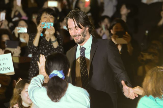 キアヌ・リーヴス、あの鐘を鳴らす！『ジョン・ウィック：チャプター2』ジャパンプレミア（12枚目）