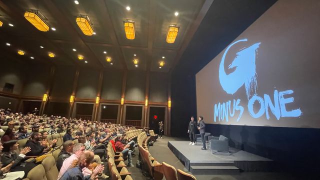 『ゴジラ-1.0』山崎貴監督、ダース・ベイダーと対面！ルーカスフィルム訪問＆上映会の様子（8枚目）