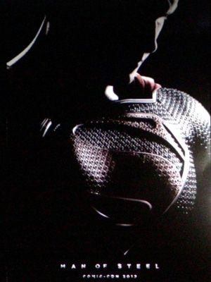 スーパーマンの始まりが描かれる『マン・オブ・スティール』！米サンディエゴで行われた、コミコン会場に掲示されたポスター