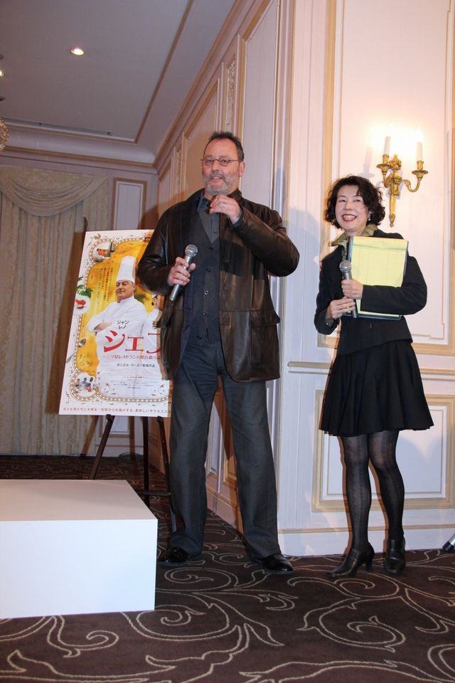 ジャン・レノ来日！映画『シェフ! ～三ツ星レストランの舞台裏へようこそ～』公開記念イベントフォトギャラリー（4枚目）