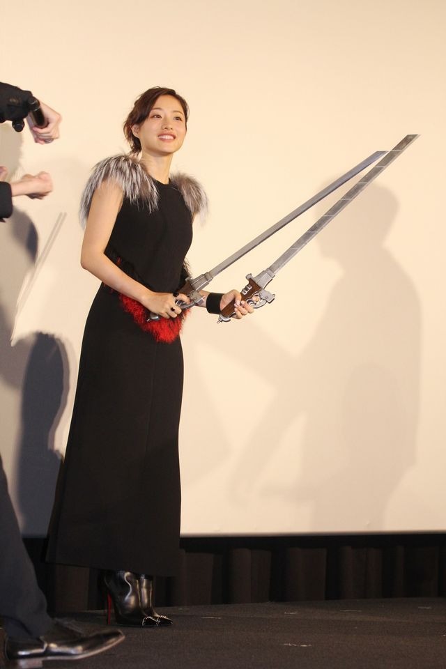 映画『進撃の巨人 ATTACK ON TITAN』大ヒット御礼＆dTVスタート記念舞台あいさつ　フォトギャラリー（10枚目）