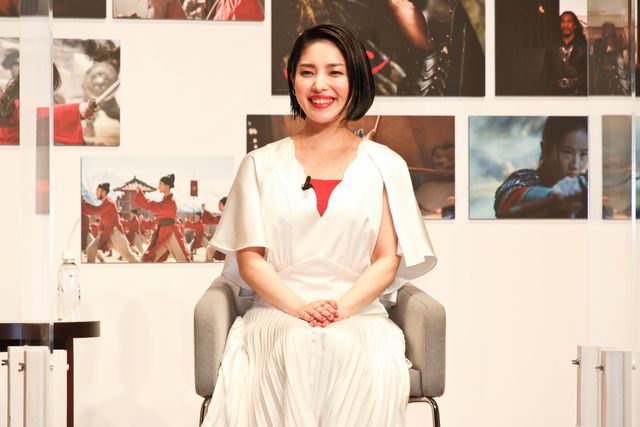 明日海りお・小池栄子・城南海『ムーラン』公開記念オンラインパーティ（3枚目）