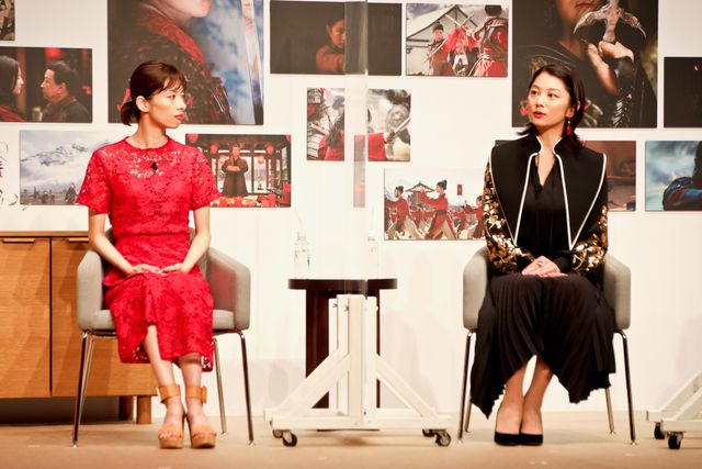 明日海りお・小池栄子・城南海『ムーラン』公開記念オンラインパーティ（5枚目）