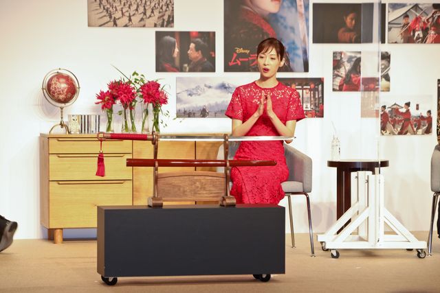 明日海りお・小池栄子・城南海『ムーラン』公開記念オンラインパーティ（9枚目）