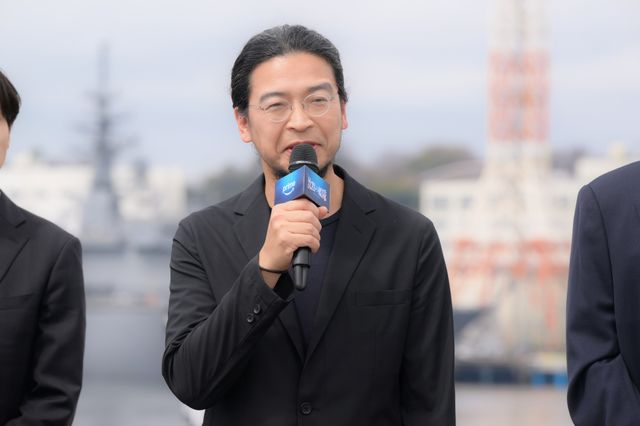 大沢たかお、玉木宏が本物の潜水艦前に集結！実写版『沈黙の艦隊』続編制作決定イベント（6枚目）