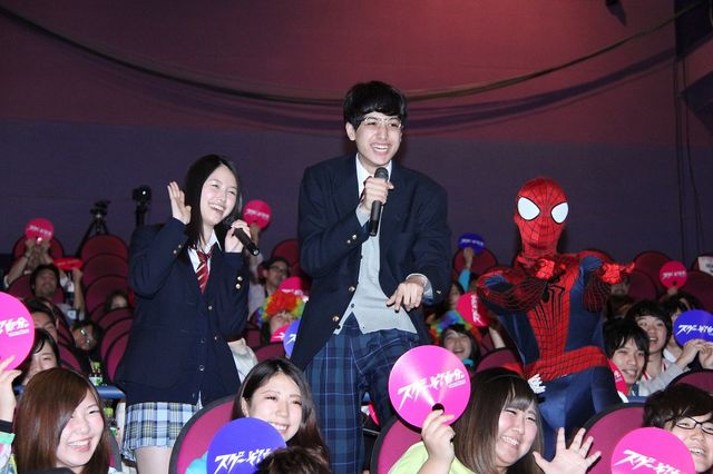 スパイダーマンCMをプロジェクションマッピング!フォトギャラリー(9枚目)