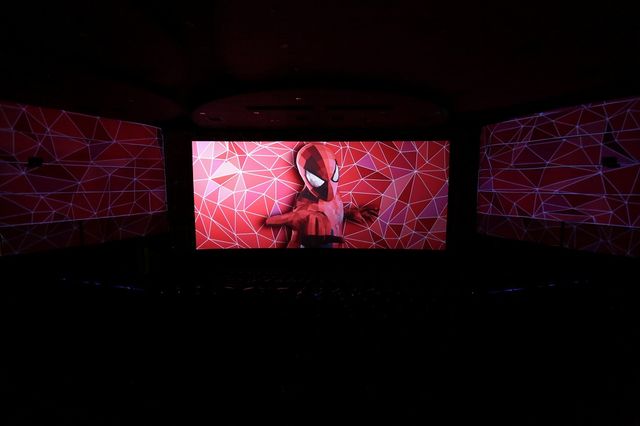 スパイダーマンCMをプロジェクションマッピング!フォトギャラリー(25枚目)