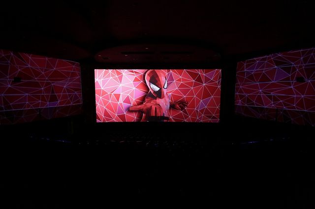 スパイダーマンCMをプロジェクションマッピング!フォトギャラリー(26枚目)