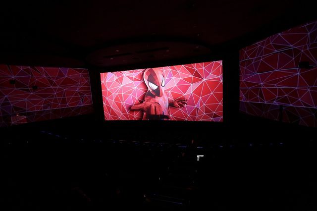 スパイダーマンCMをプロジェクションマッピング!フォトギャラリー(34枚目)