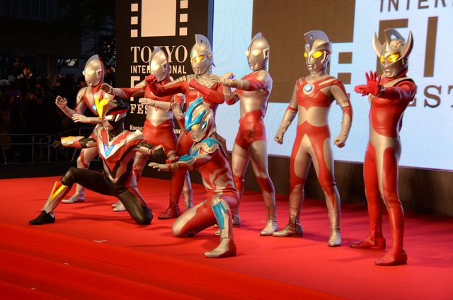 ウルトラヒーロー8人がレッドカーペットに大集合フォトギャラリー（7枚目）