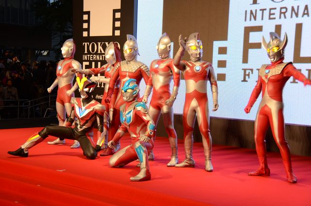 ウルトラヒーロー8人がレッドカーペットに大集合フォトギャラリー（9枚目）