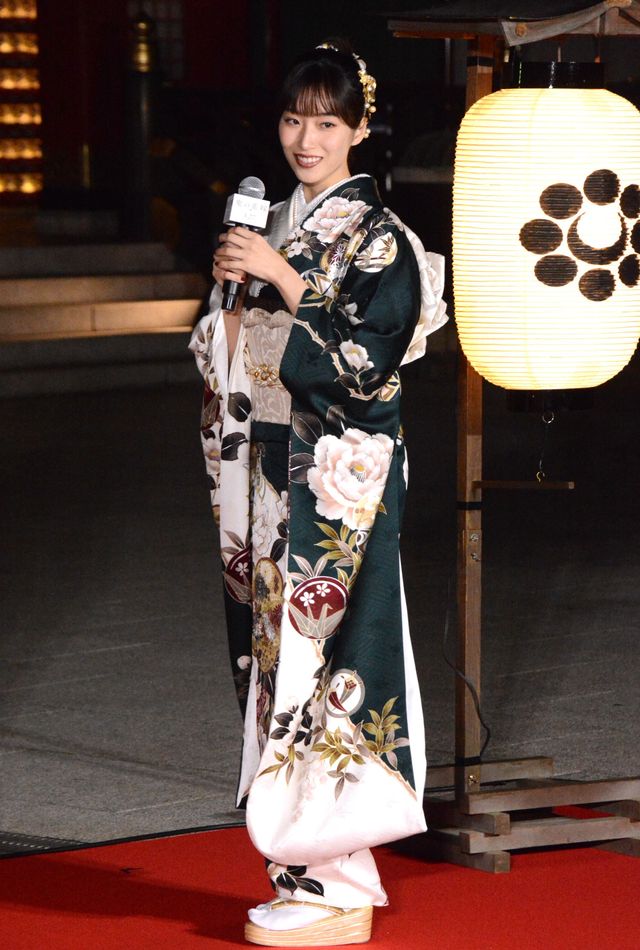 永瀬廉＆吉川愛が和装で登場！映画『鬼の花嫁』大ヒット祈願イベント（5枚目）