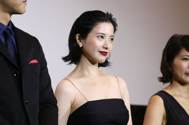 やっぱり美人！吉高由里子に拍手喝采！『ユリゴコロ』初日舞台あいさつ（12枚目）