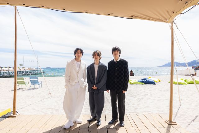 坂東龍汰＆岡山天音『我々は宇宙人』カンヌ写真（2枚目）