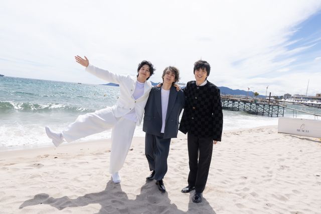 坂東龍汰＆岡山天音『我々は宇宙人』カンヌ写真（4枚目）