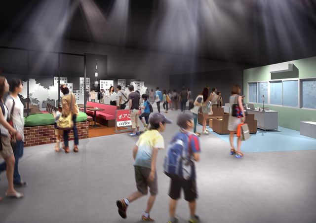 現場検証エリアはこんな感じ！「名探偵コナン 科学捜査展」：フォトギャラリー