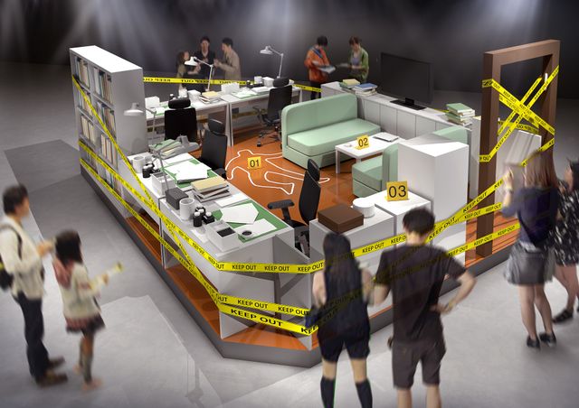 現場検証エリアはこんな感じ！「名探偵コナン 科学捜査展」（12枚目）