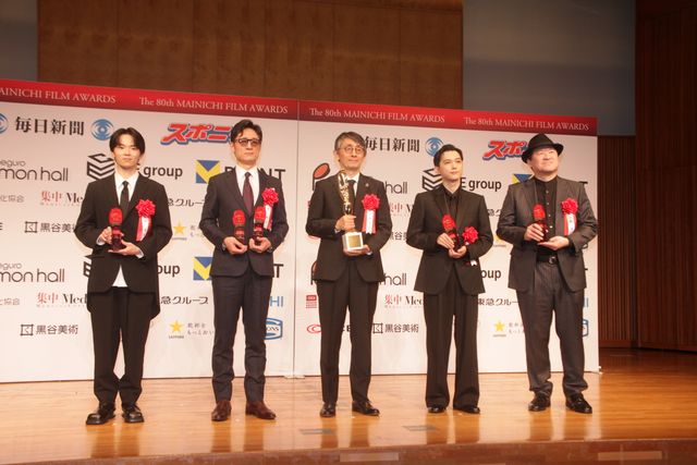 『国宝』が最多7冠、主演俳優賞・吉沢亮が感謝！第80回毎日映画コンクール贈呈式：フォトギャラリー