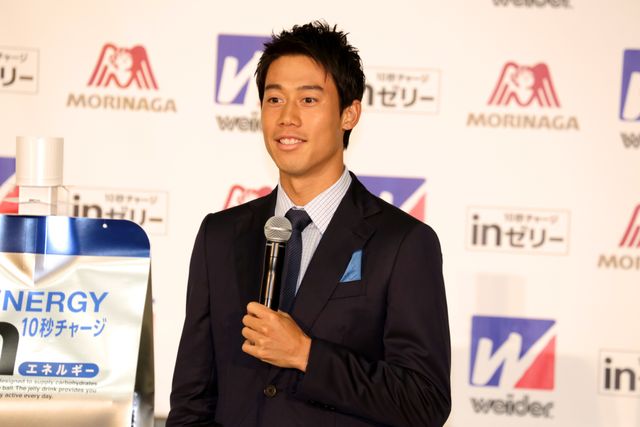 錦織圭が修造チャレンジの思い出語る「inゼリー 錦織圭選手 就活生応援セミナー」フォトギャラリー（2枚目）
