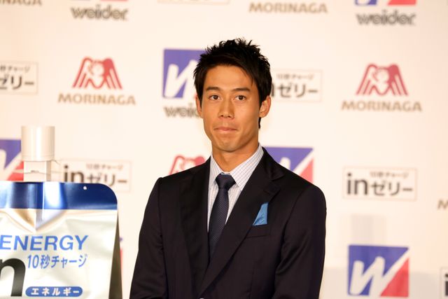 錦織圭が修造チャレンジの思い出語る「inゼリー 錦織圭選手 就活生応援セミナー」フォトギャラリー（4枚目）