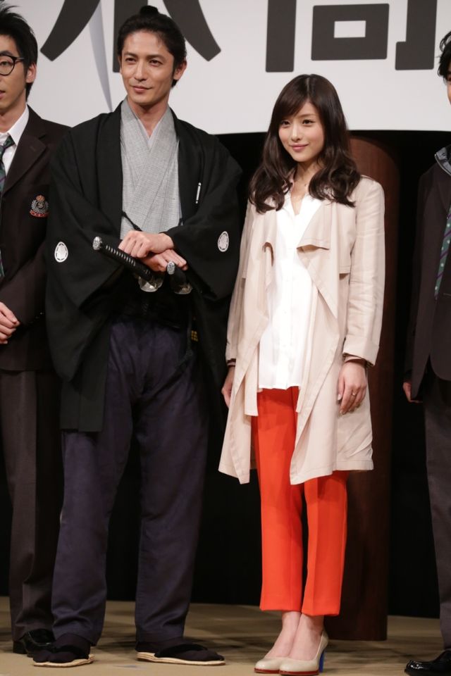 玉木宏＆石原さとみ初共演！映画『幕末高校生』完成報告会見フォトギャラリー（8枚目）