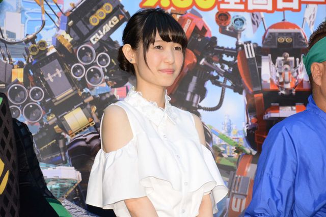出川哲朗、なんか可愛いニンジャコスでアフレコ挑戦！『レゴ (R) ニンジャゴー　ザ・ムービー』イベント（5枚目）