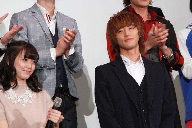 『仮面ライダー×仮面ライダー 鎧武＆ウィザード 天下分け目の戦国MOVIE大合戦』初日舞台あいさつフォトギャラリー（7枚目）