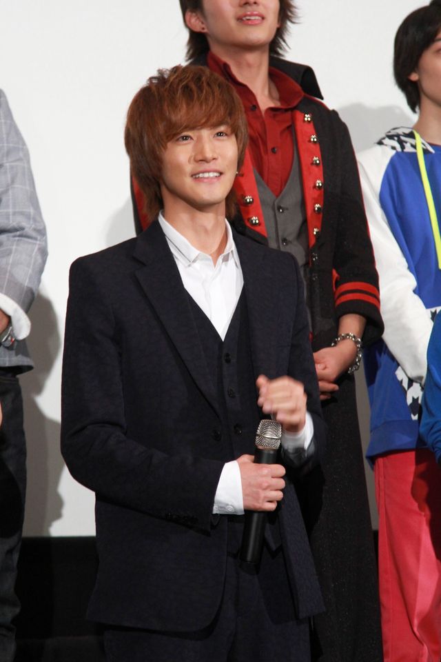 『仮面ライダー×仮面ライダー 鎧武＆ウィザード 天下分け目の戦国MOVIE大合戦』初日舞台あいさつフォトギャラリー（8枚目）