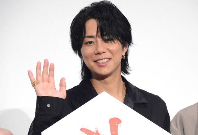 公開記念舞台挨拶での北山宏光
