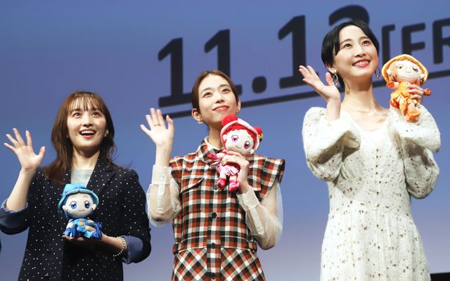 松井玲奈のショートヘア姿！『魔女見習いをさがして』舞台あいさつ（3枚目）