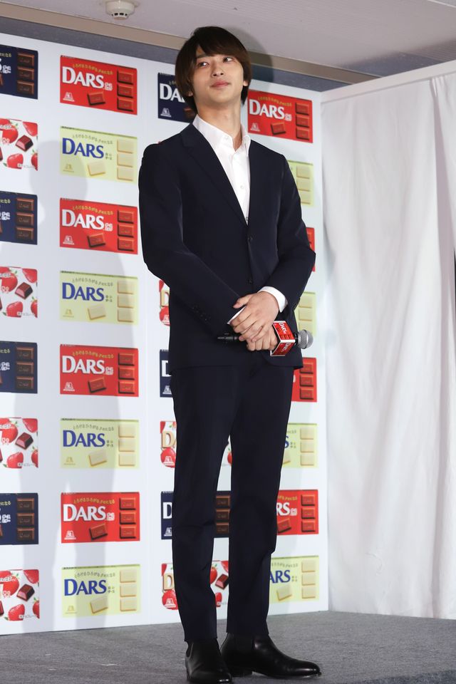 横浜流星、「ダースの日」PRイベントに登場！まぶしい笑顔！（2枚目）