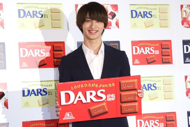 横浜流星、「ダースの日」PRイベントに登場！まぶしい笑顔！（3枚目）