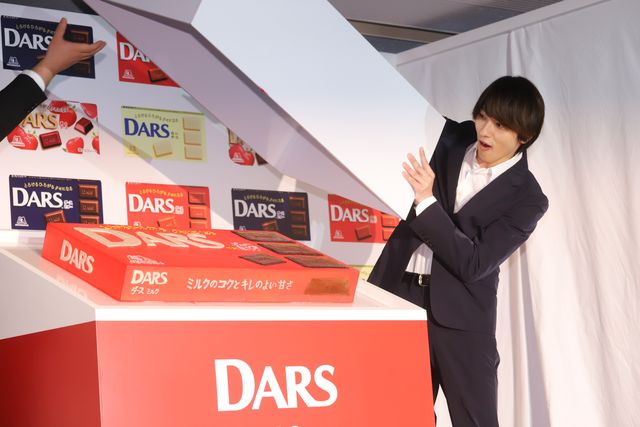 横浜流星、「ダースの日」PRイベントに登場！まぶしい笑顔！（6枚目）