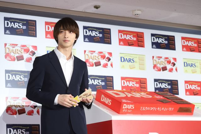 横浜流星、「ダースの日」PRイベントに登場！まぶしい笑顔！（8枚目）