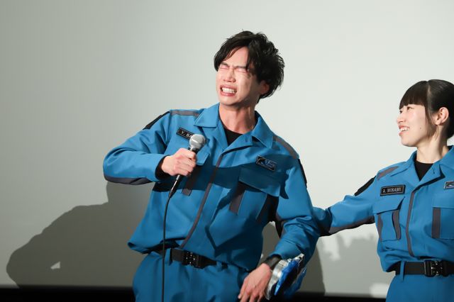 ヤスノブ、号泣！アンリが優しく寄り添う『ウルトラマンブレーザー THE MOVIE 大怪獣首都激突』プレミア上映会（2枚目）