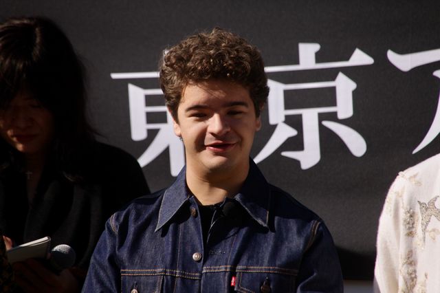 「ストレンジャー・シングス」キャスト＆ダファー兄弟が日本に！東京アドベンチャー・ツアー”出発式（6枚目）