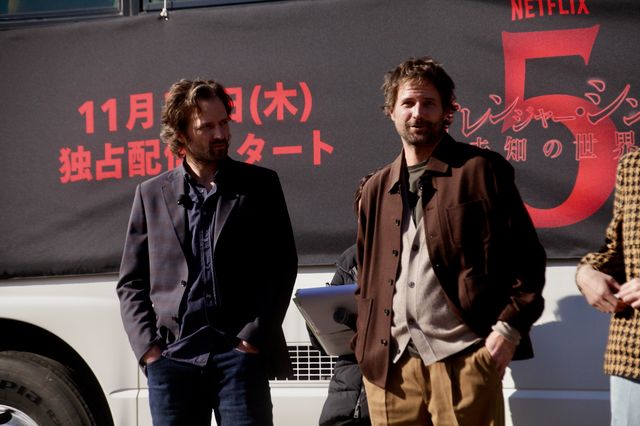 「ストレンジャー・シングス」キャスト＆ダファー兄弟が日本に！東京アドベンチャー・ツアー”出発式（11枚目）