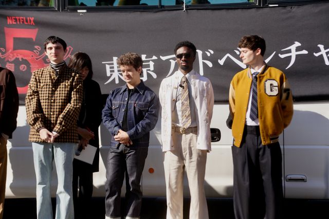 「ストレンジャー・シングス」キャスト＆ダファー兄弟が日本に！東京アドベンチャー・ツアー”出発式（12枚目）