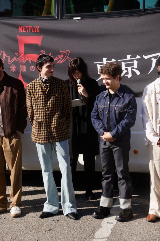 「ストレンジャー・シングス」キャスト＆ダファー兄弟が日本に！東京アドベンチャー・ツアー”出発式（13枚目）