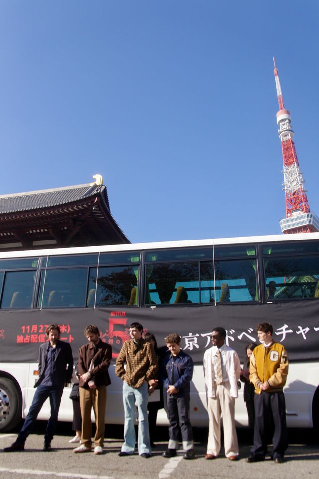 「ストレンジャー・シングス」キャスト＆ダファー兄弟が日本に！東京アドベンチャー・ツアー”出発式（15枚目）