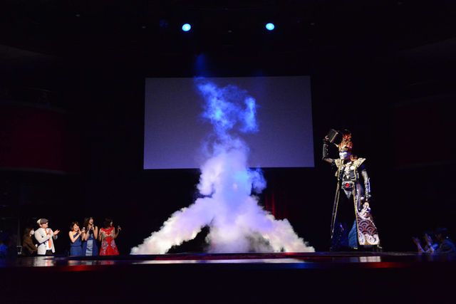 デーモン閣下、貞子・伽椰子・俊雄を召喚～！『貞子vs伽椰子』完成記念イベントフォトギャラリー（4枚目）