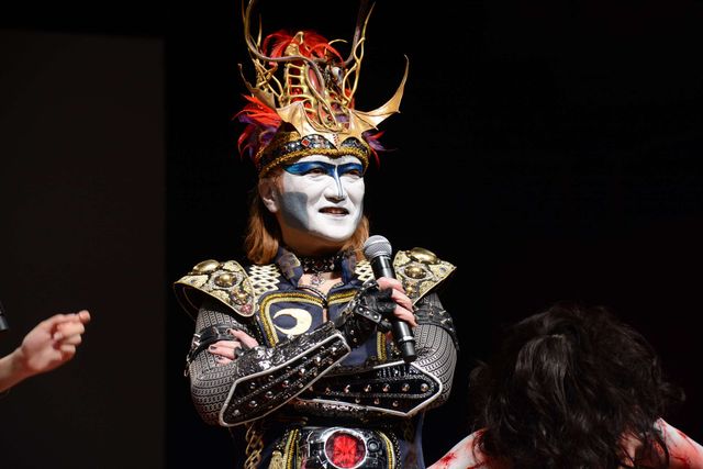 デーモン閣下、貞子・伽椰子・俊雄を召喚～！『貞子vs伽椰子』完成記念イベントフォトギャラリー（7枚目）