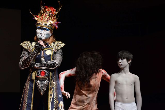 デーモン閣下、貞子・伽椰子・俊雄を召喚～！『貞子vs伽椰子』完成記念イベントフォトギャラリー（8枚目）