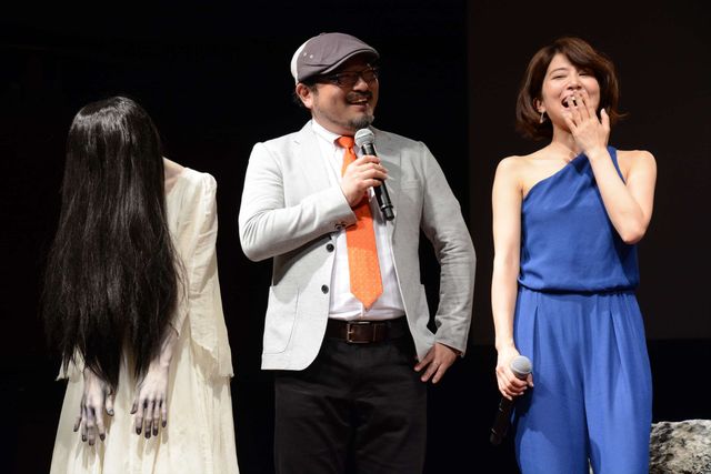 デーモン閣下、貞子・伽椰子・俊雄を召喚～！『貞子vs伽椰子』完成記念イベントフォトギャラリー（9枚目）